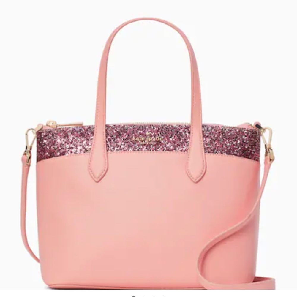Kate Spade Pink Glitter Satchel